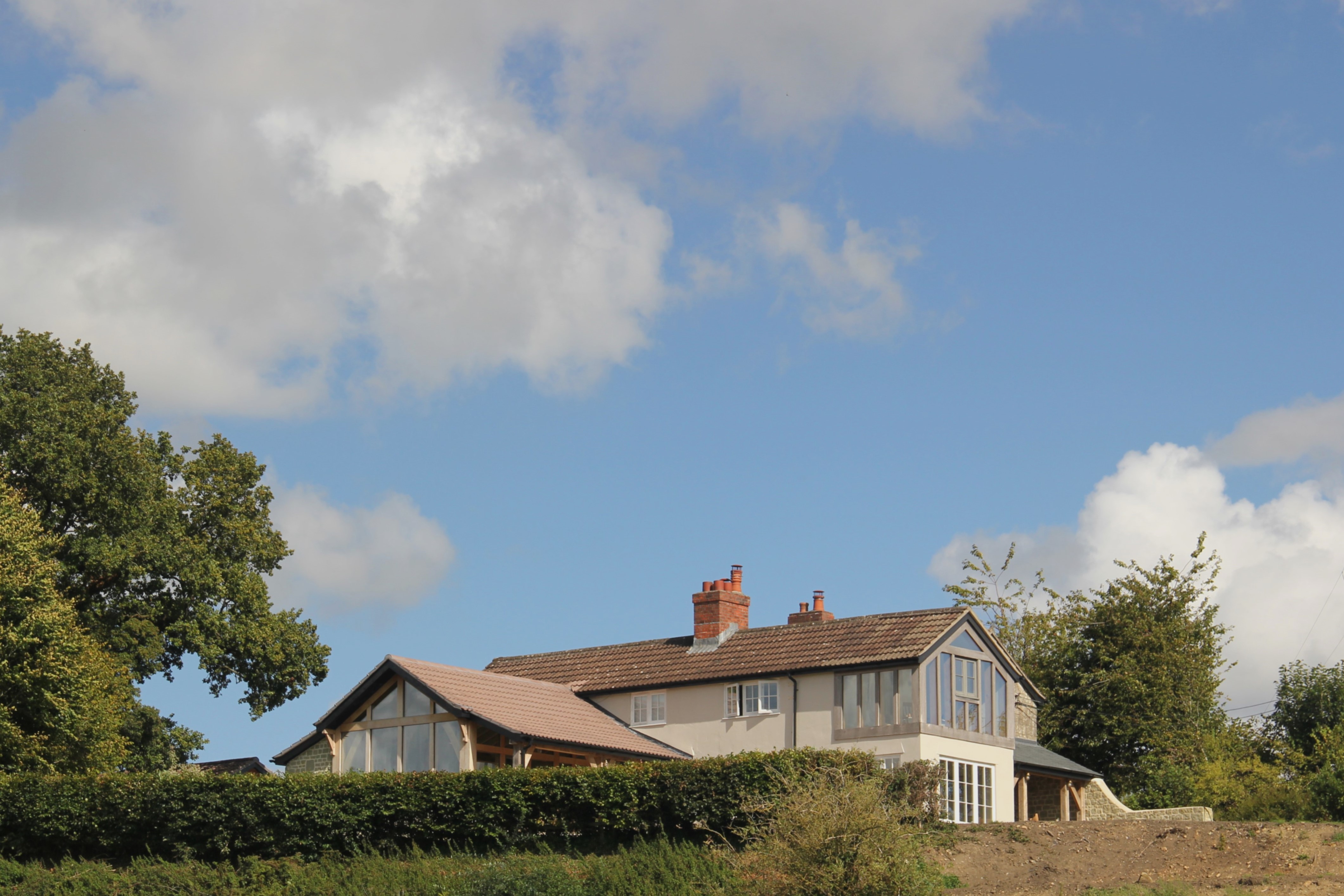 Oak Framed Extension, Dorset 