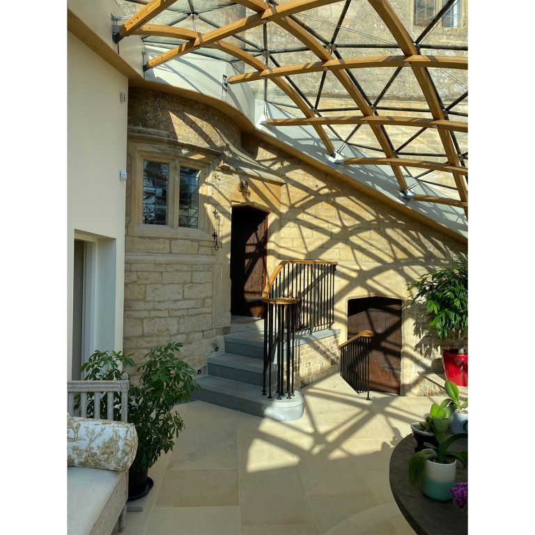 Edited landscape Gridshell