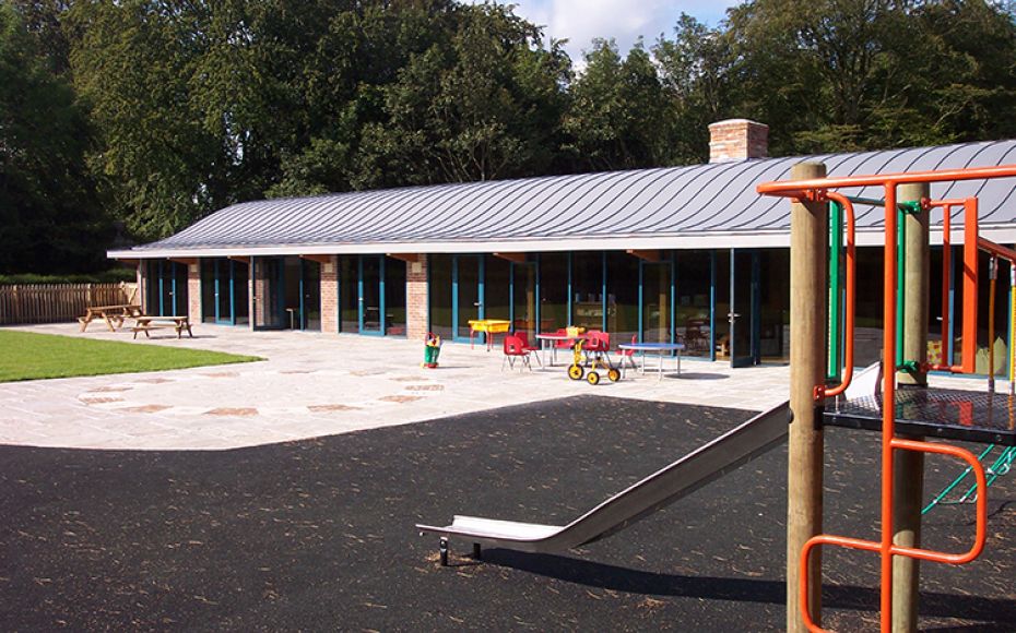 The Walled Garden, Sandroyd School, Tollard Royal